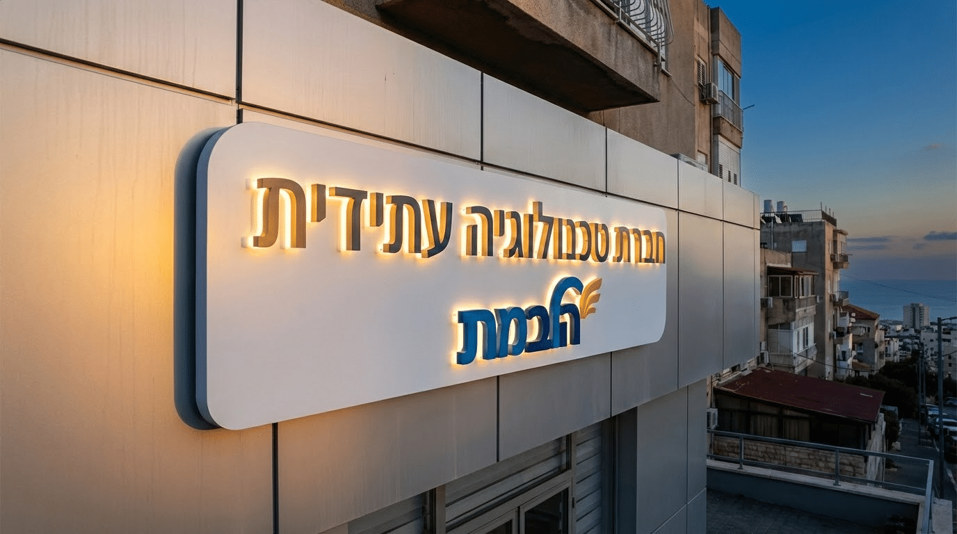 שילוט עסקי יוקרתי בחיפה - מדריך מקיף