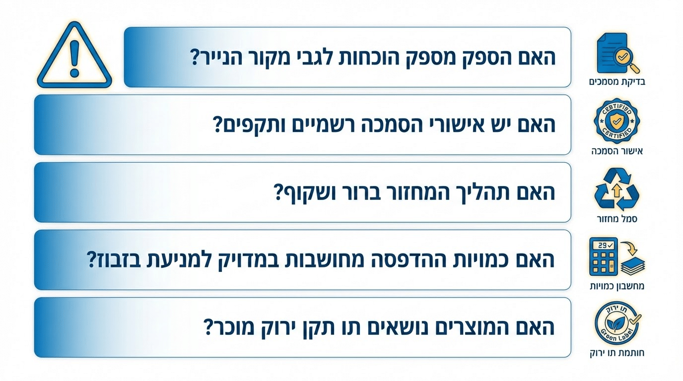 איך מזהים גרין-וושינג בתחום הדפוס